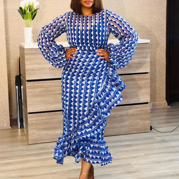 blue asymmetrical ruffle long dress print lantern long sleeve bodycon falbala women autumn plus size party dresses fashion, White
blue asymmetrical ruffle long dress print lantern long sleeve bodycon falbala women autumn plus size party dresses fashion, White