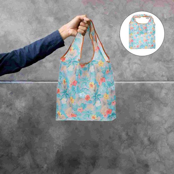 storage bags 1pc shopping bag flower leaf printing foldable knitting yarn handbag
storage bags 1pc shopping bag flower leaf printing foldable knitting yarn handbag
