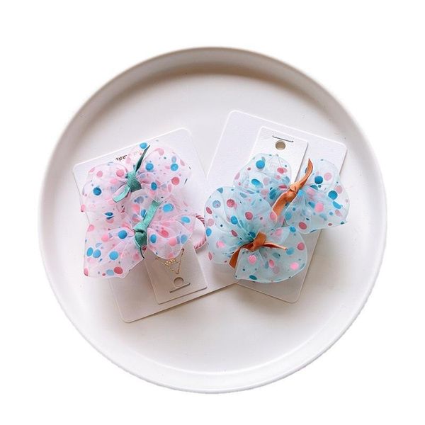 children candy color bow organza hairbands kids dot knot rubber hair accessories, Slivery;white
children candy color bow organza hairbands kids dot knot rubber hair accessories, Slivery;white