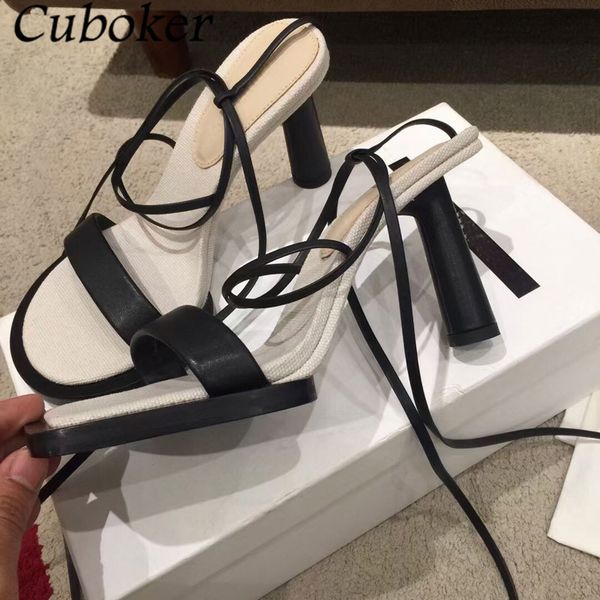round and square toe strange high heels slides summer brand runway dress ankle lace up sandals women 80% off outlet online sale 424d, Black
round and square toe strange high heels slides summer brand runway dress ankle lace up sandals women 80% off outlet online sale 424d, Black