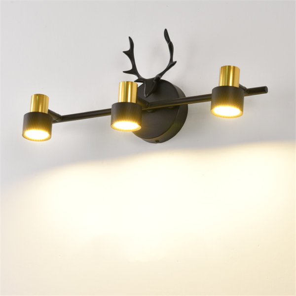 modern nordic black/white 2/3/4 heads mirror light simple creative bright deer metal wall lamp 2632 lamps
modern nordic black/white 2/3/4 heads mirror light simple creative bright deer metal wall lamp 2632 lamps