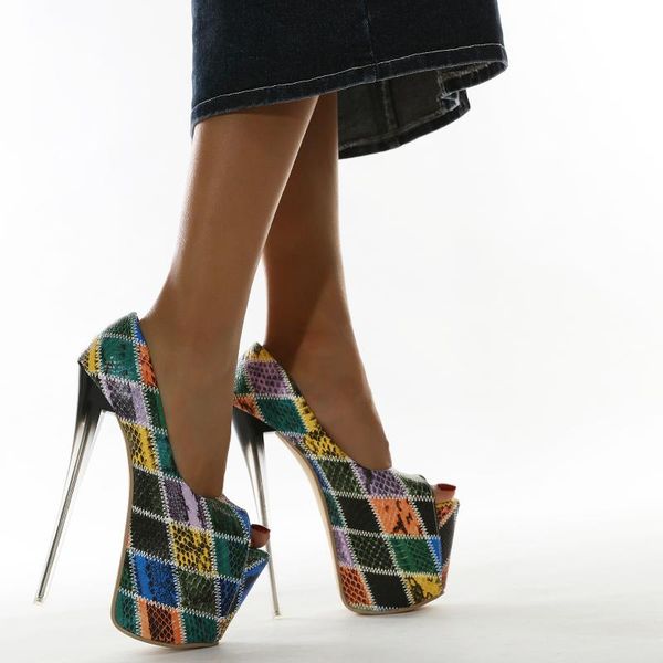 platform sandals milan style plus size 42 women peep toe stiletto ultra 19cm high heels model wedding shoes for pumps, Black
platform sandals milan style plus size 42 women peep toe stiletto ultra 19cm high heels model wedding shoes for pumps, Black