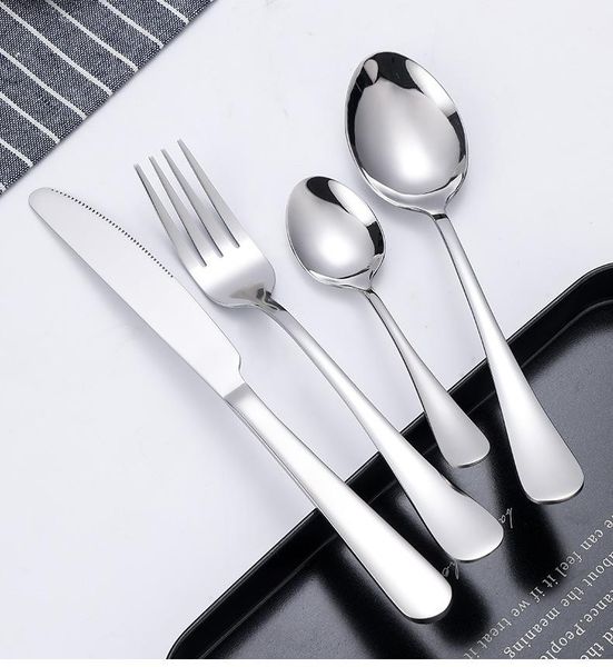 forks 4pcs/pack tableware set stainless steel cultery flatware fork spoon dinner knife salad coffee rainbow colorspoon
forks 4pcs/pack tableware set stainless steel cultery flatware fork spoon dinner knife salad coffee rainbow colorspoon