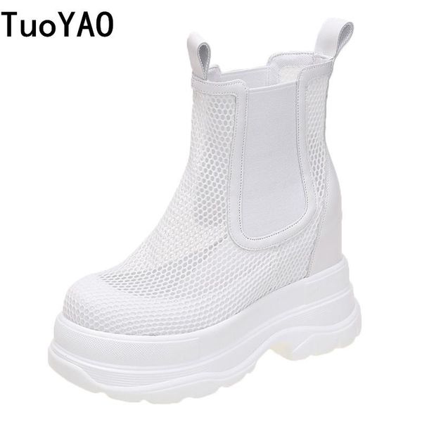 boots mesh summer ankle shoes women hollow high heels round toe breathable platform sneakers thick bottom wedge short, Black
boots mesh summer ankle shoes women hollow high heels round toe breathable platform sneakers thick bottom wedge short, Black