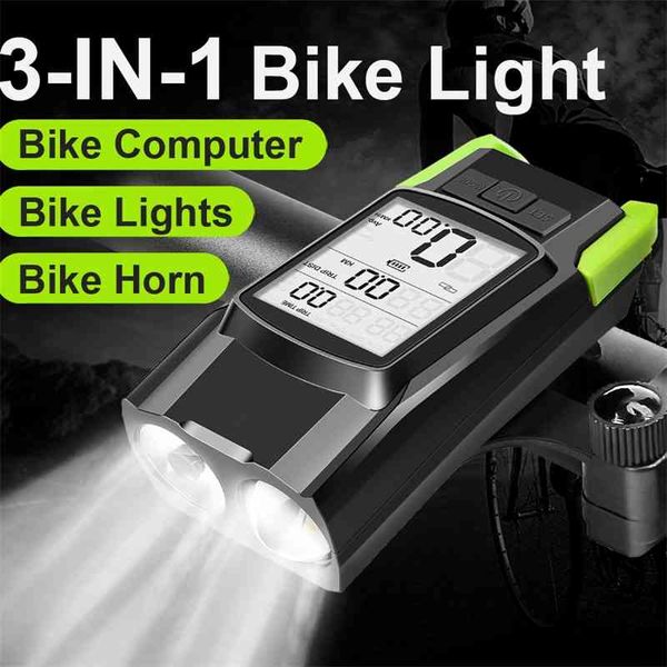 4000Mah Bike T6 Led Lighting Computer with horn Usb Chargeable Pocket lamp Speedometer Waterproof Bicycle headlamp
4000Mah Bike T6 Led Lighting Computer with horn Usb Chargeable Pocket lamp Speedometer Waterproof Bicycle headlamp