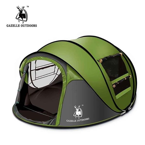 outdoors family tent quick open automatic 3-4 persons camping large space windproof picnic tents and shelters
outdoors family tent quick open automatic 3-4 persons camping large space windproof picnic tents and shelters