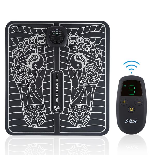 Electric EMS Foot Massager Pad Feet Muscle Stimulator Foot Massage Mat Improve Blood Circulation Relieve Ache Pain Health Care
Electric EMS Foot Massager Pad Feet Muscle Stimulator Foot Massage Mat Improve Blood Circulation Relieve Ache Pain Health Care