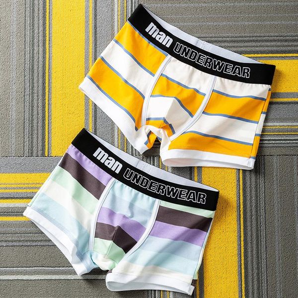 underpants men wide stripe underwear boxers calzoncillos hombre gay sleepwear cueca boxer breathable crotch cotton panties shorts, Black;white
underpants men wide stripe underwear boxers calzoncillos hombre gay sleepwear cueca boxer breathable crotch cotton panties shorts, Black;white