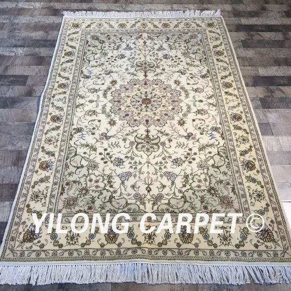 carpets yilong 4'x6' handwoven oriental wool silk persian area rug traditional hand made carpet (wy2079s4x6)
carpets yilong 4'x6' handwoven oriental wool silk persian area rug traditional hand made carpet (wy2079s4x6)