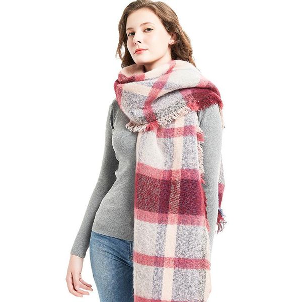scarves fashion autumn and winter latge plaid scarf ladies thickened ourdoor windproof shawl polyester female, Blue;gray
scarves fashion autumn and winter latge plaid scarf ladies thickened ourdoor windproof shawl polyester female, Blue;gray
