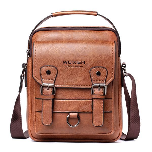 new shoulder leisure backpack postman's bag messenger's bag men's trend
new shoulder leisure backpack postman's bag messenger's bag men's trend