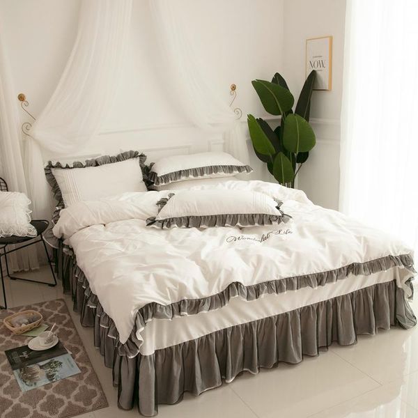 bedding sets white lace princess wedding luxury set king twin pure cotton bed sheet duvet cover bedspread pillowcase bedclothes
bedding sets white lace princess wedding luxury set king twin pure cotton bed sheet duvet cover bedspread pillowcase bedclothes