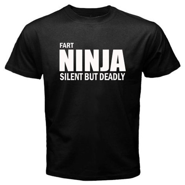new fart ninja silent but deadly funny men's black t-shirt size s to 3xl, White;black
new fart ninja silent but deadly funny men's black t-shirt size s to 3xl, White;black
