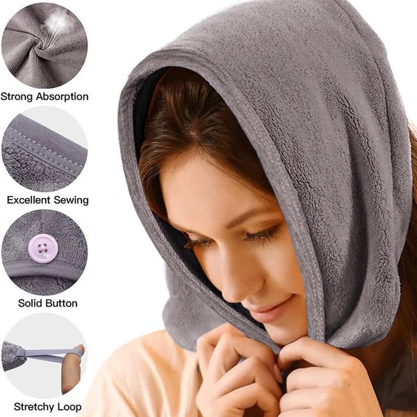 towel diy quickly absorbs water coral fleece dry hair wraps for women hat cap turban head wrap bathing tools
towel diy quickly absorbs water coral fleece dry hair wraps for women hat cap turban head wrap bathing tools