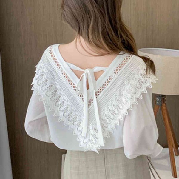 sweaters arrival v-neck loose shirt women's vintage work casual chiffon blouse elegant korean business shirts, White;black
sweaters arrival v-neck loose shirt women's vintage work casual chiffon blouse elegant korean business shirts, White;black
