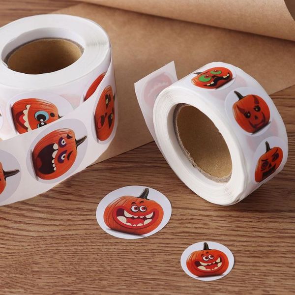 gift wrap 500pcs/roll halloween stickers pumpkin ghost decor labels seal self adhesive diy candy bags sticker envelope label
gift wrap 500pcs/roll halloween stickers pumpkin ghost decor labels seal self adhesive diy candy bags sticker envelope label