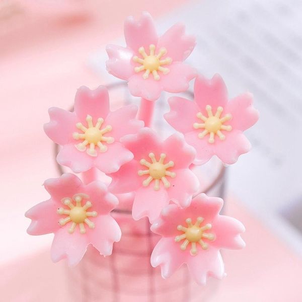 gel pens 1 pcs cherry blossom pen small fresh cute flower student exam writing signature water office stationery
gel pens 1 pcs cherry blossom pen small fresh cute flower student exam writing signature water office stationery
