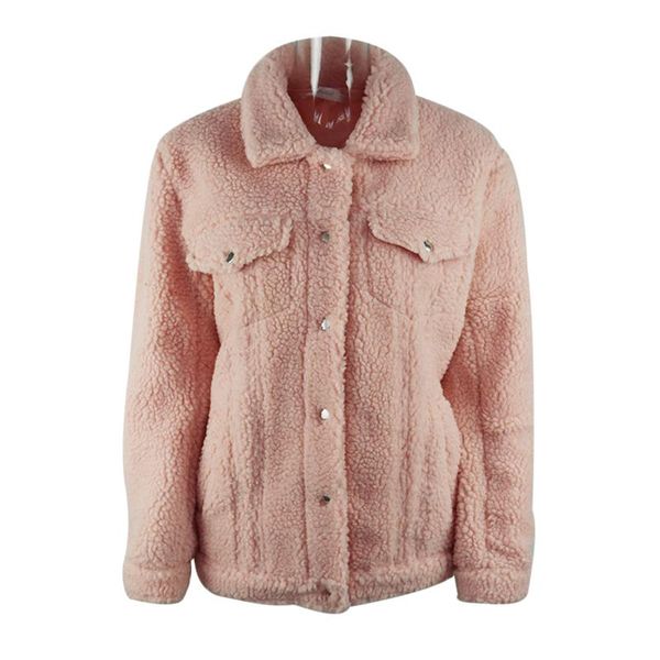 women's jackets female coat ladies solid color turn-down collar long sleeve jacket for fall winter pink/brown s/m//xl/xxl 2021 style, Black;brown
women's jackets female coat ladies solid color turn-down collar long sleeve jacket for fall winter pink/brown s/m//xl/xxl 2021 style, Black;brown