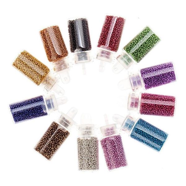 nail art equipment decorations kit mini caviar beads & glitter in 12 assorted color, Silver
nail art equipment decorations kit mini caviar beads & glitter in 12 assorted color, Silver