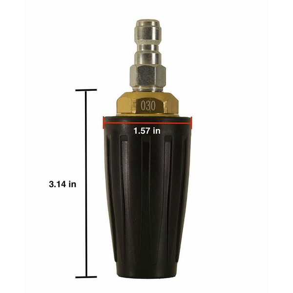 watering equipments 1pc plug 4500 psi rotary rotating turbo nozzle with 1/4" quick connect universal pressure garden supplies
watering equipments 1pc plug 4500 psi rotary rotating turbo nozzle with 1/4" quick connect universal pressure garden supplies