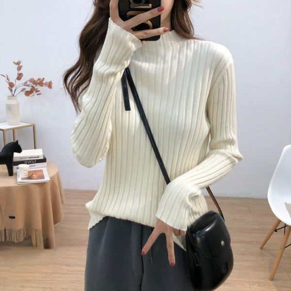 women's sweaters autumn turtleneck pullovers basic women long sleeve slim casual jumper female knitted sweater, White;black
women's sweaters autumn turtleneck pullovers basic women long sleeve slim casual jumper female knitted sweater, White;black