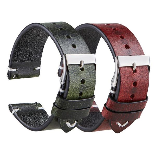 watch bands vintage genuine leather brown green handmade strap 20mm 22mm band crack pattern wristband belt quick release bar, Black;brown
watch bands vintage genuine leather brown green handmade strap 20mm 22mm band crack pattern wristband belt quick release bar, Black;brown