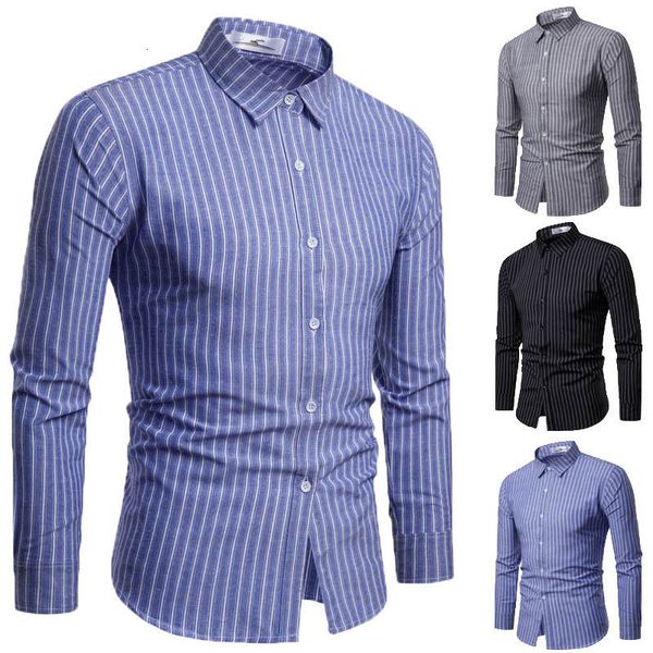 men's t-shirts fashion men luxury casual stylish slim fit striped long sleeve cotton shirts workwear m-2xl bbgl, White;black
men's t-shirts fashion men luxury casual stylish slim fit striped long sleeve cotton shirts workwear m-2xl bbgl, White;black