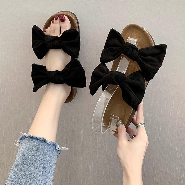 summer women's sandals bowknot flat shoes beach slippers outdoor fashion student home casual 35-44, Black
summer women's sandals bowknot flat shoes beach slippers outdoor fashion student home casual 35-44, Black