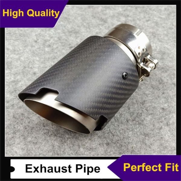motorcycle exhaust system for universal carbon fibre car pipe muffler tip matte black twill fiber + silver coated stainless steel 1pcs
motorcycle exhaust system for universal carbon fibre car pipe muffler tip matte black twill fiber + silver coated stainless steel 1pcs