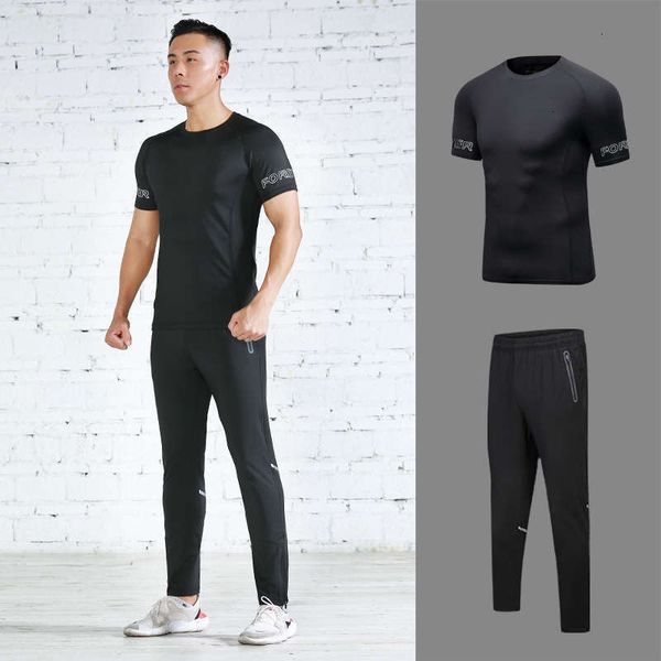 tracksuits quick men's summer dry and breathable tights short sleeve fitness suit group purchase high stretch fabric sportswear, Gray
tracksuits quick men's summer dry and breathable tights short sleeve fitness suit group purchase high stretch fabric sportswear, Gray
