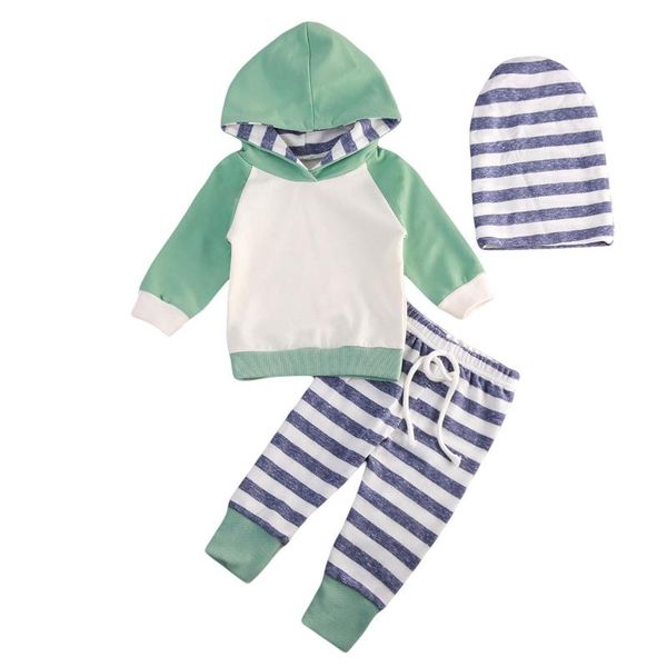clothing sets baby girl clothes boys long sleeve hooded t-shirts sweatshirt striped leggings pants outfits children's, White
clothing sets baby girl clothes boys long sleeve hooded t-shirts sweatshirt striped leggings pants outfits children's, White