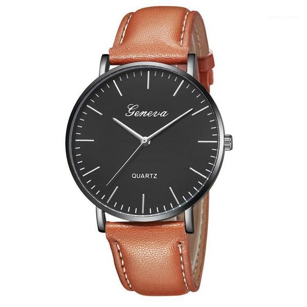 wristwatches geneva men watches fashion mens quartz business wristwatch ultra thin relogio masculino, Slivery;brown
wristwatches geneva men watches fashion mens quartz business wristwatch ultra thin relogio masculino, Slivery;brown
