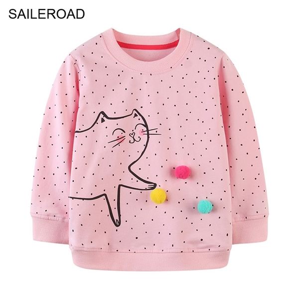 saileroad baby girls sweatshirts animal cats toddler girls hoodies sweatshirts autumn infant children's clothing pink colors 210913, Black
saileroad baby girls sweatshirts animal cats toddler girls hoodies sweatshirts autumn infant children's clothing pink colors 210913, Black