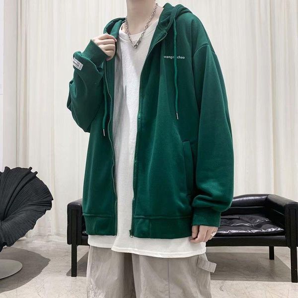 men's jackets hooded cardigan loose korean style solid 5 colors sports jacket thicking long sleeve 2021 winter autumn coats, Black;brown
men's jackets hooded cardigan loose korean style solid 5 colors sports jacket thicking long sleeve 2021 winter autumn coats, Black;brown