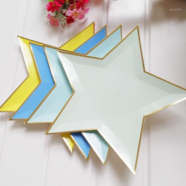 packaging dinner service 8 pcs stars disposable party tableware dessert paper plates wedding birthday valentine's day hen favor decor s
packaging dinner service 8 pcs stars disposable party tableware dessert paper plates wedding birthday valentine's day hen favor decor s