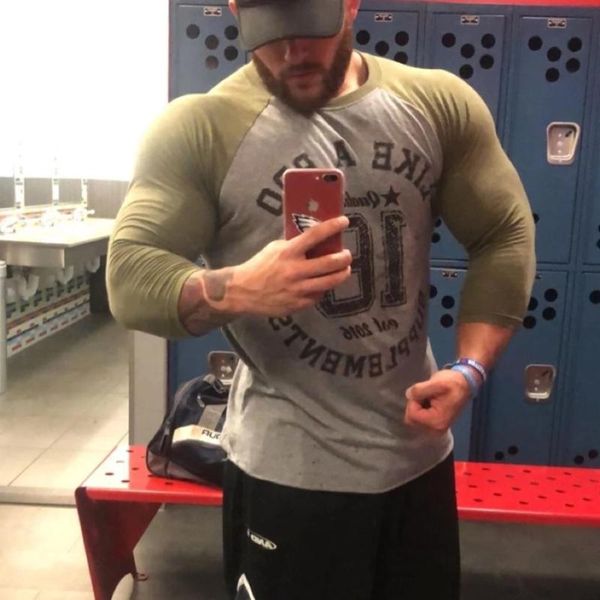 men's t-shirts gym fitness skinny long sleeves t shirt men casual cotton t-shirt 2021 male bodybuilding workout print tees brand cloth, White;black
men's t-shirts gym fitness skinny long sleeves t shirt men casual cotton t-shirt 2021 male bodybuilding workout print tees brand cloth, White;black