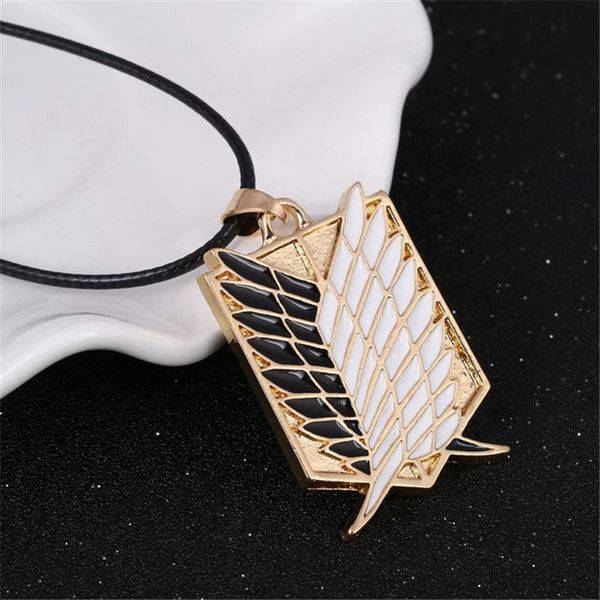 fashion japanese anime attack on titan necklace of liberty shingeki no kyojin leather chain pendant accessories necklaces, Silver
fashion japanese anime attack on titan necklace of liberty shingeki no kyojin leather chain pendant accessories necklaces, Silver