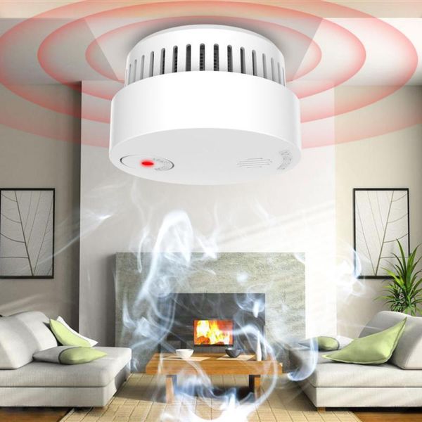 smart home control smoke detector fire alarm independent sensor for security poelectric built-in battery
smart home control smoke detector fire alarm independent sensor for security poelectric built-in battery