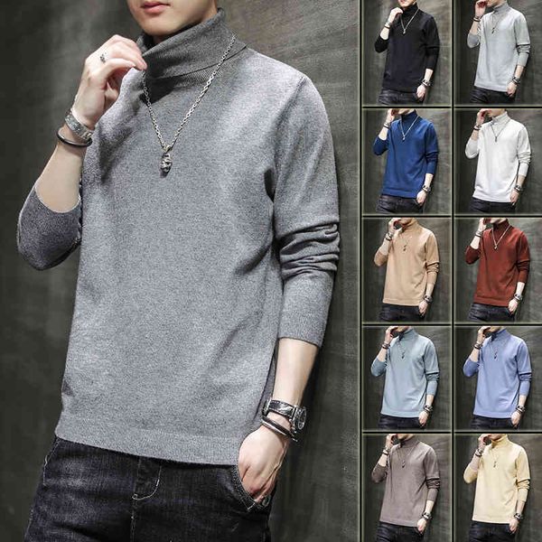 mens high collar sweater loose fall winter new trend multi color solid sweater fashion male pullover -5xl, White;black
mens high collar sweater loose fall winter new trend multi color solid sweater fashion male pullover -5xl, White;black