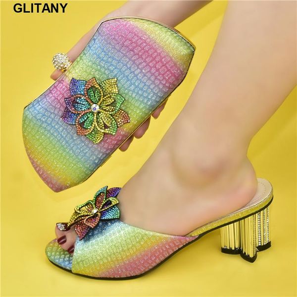 dress shoes italian shoe and bag set for party in women nigerian wedding with rhinestone ladies sandals, Black
dress shoes italian shoe and bag set for party in women nigerian wedding with rhinestone ladies sandals, Black
