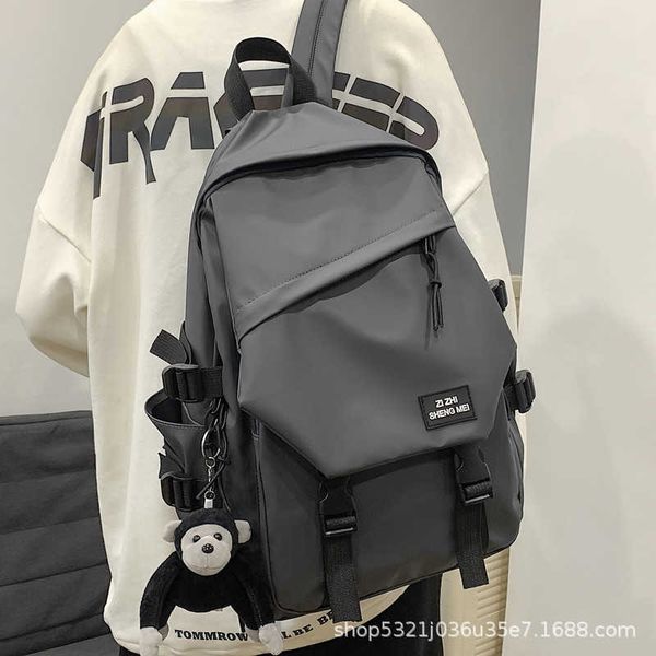 new men's fashion women's neutral backpack capacity schoolbag for junior and senior high school students
new men's fashion women's neutral backpack capacity schoolbag for junior and senior high school students