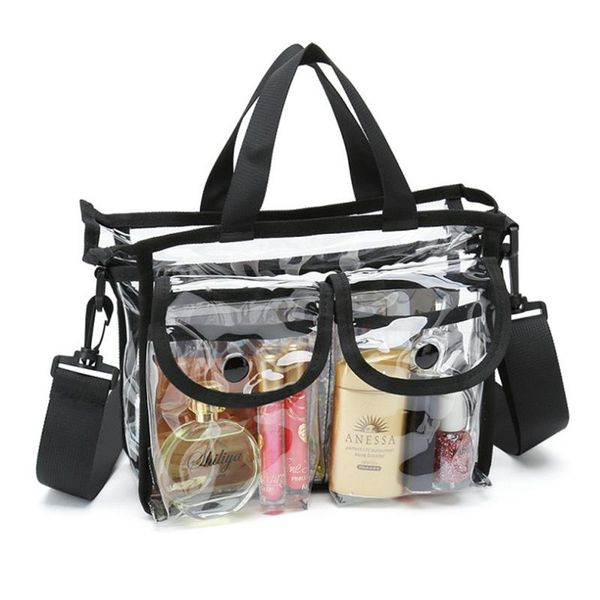 portable transparent pvc wash bag, seaside waterproof swimming large capacity travel cosmetic storage bag bags
portable transparent pvc wash bag, seaside waterproof swimming large capacity travel cosmetic storage bag bags