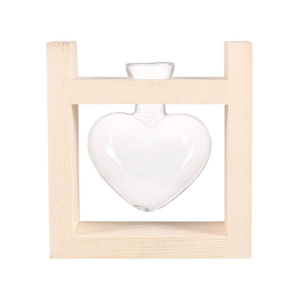 vases 1pc heart shape glass vase hydroponics planter green plant container flower arrangement with wooden rack (log color)
vases 1pc heart shape glass vase hydroponics planter green plant container flower arrangement with wooden rack (log color)