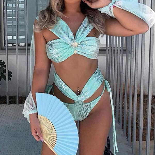 one-piece suits snake pattern bikini women swimwear green bikinis biquini swim suit push up swimsuit female beachwear swimming
one-piece suits snake pattern bikini women swimwear green bikinis biquini swim suit push up swimsuit female beachwear swimming