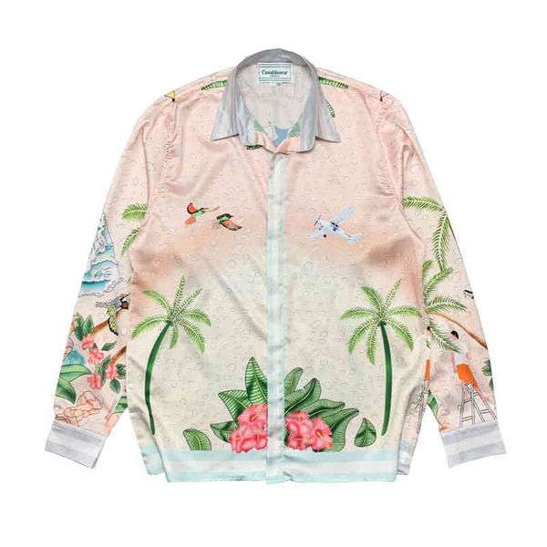 selling trendy brand ins new silk casual shirt street fashion casablanca hawaiian print lazy style silk satin short sleeve shirt men and wom, White;black
selling trendy brand ins new silk casual shirt street fashion casablanca hawaiian print lazy style silk satin short sleeve shirt men and wom, White;black