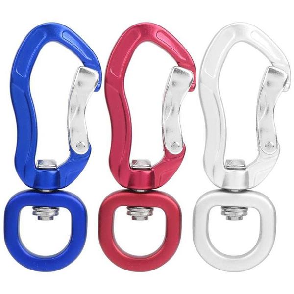 cords, slings and webbing professional rotating carabiner outdoor spring universal hiking climbing hanging connection buckle
cords, slings and webbing professional rotating carabiner outdoor spring universal hiking climbing hanging connection buckle