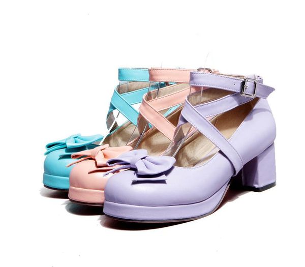 women's shoes in spring and autumn high coarse heel round head bowknot waterproof table@2085, Black
women's shoes in spring and autumn high coarse heel round head bowknot waterproof table@2085, Black