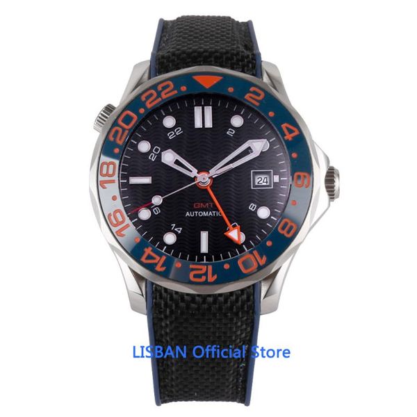 wristwatches 41mm automatic mechanical mens watch gmt movement sterile dial luminous waterproof calendar sapphire glass wristwatch men, Slivery;brown
wristwatches 41mm automatic mechanical mens watch gmt movement sterile dial luminous waterproof calendar sapphire glass wristwatch men, Slivery;brown