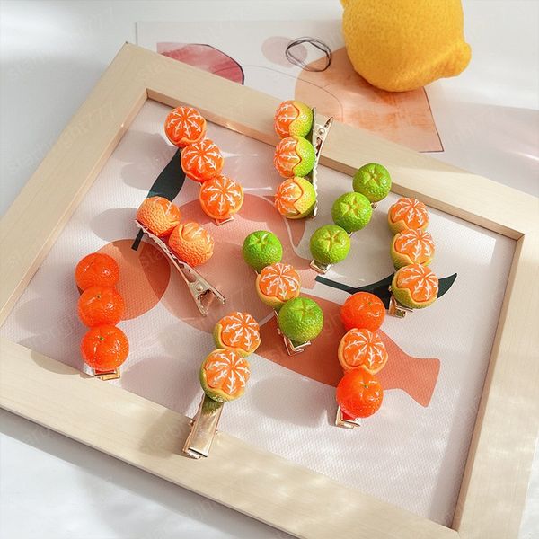 cute novelty simulation orange side word clip hairpin barrette for women girl child accessories headwear, Slivery;white
cute novelty simulation orange side word clip hairpin barrette for women girl child accessories headwear, Slivery;white