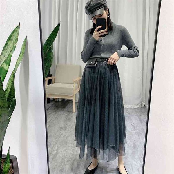 spring simple retro pure color elastic high waist was thin irregular temperament women a-line long skirt ping 210527, Black
spring simple retro pure color elastic high waist was thin irregular temperament women a-line long skirt ping 210527, Black